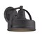 Designers Fountain Portland 8.25in Weathered Pewter Dark Sky 1-Light Outdoor Line Voltage Wall Sconce 33131-WP - alternate 1